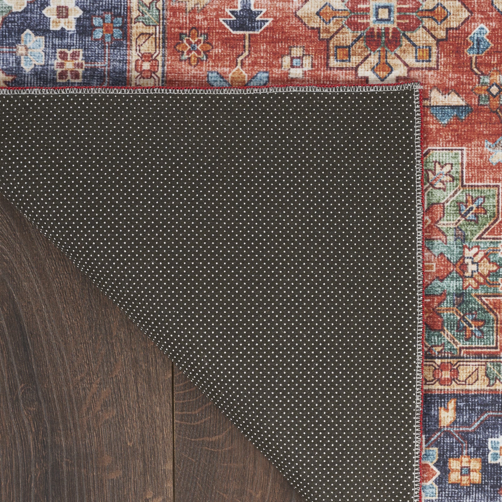 Nourison Fulton FUL12 Rust Area Rug – Incredible Rugs and Decor