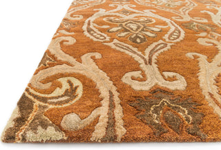 Loloi Fulton FT-01 Spice Area Rug Corner Shot Feature