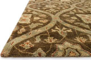 Loloi Fulton FT-02 Mocha Area Rug Corner Shot