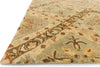 Loloi Fulton FT-05 Sage Area Rug Corner Shot Feature