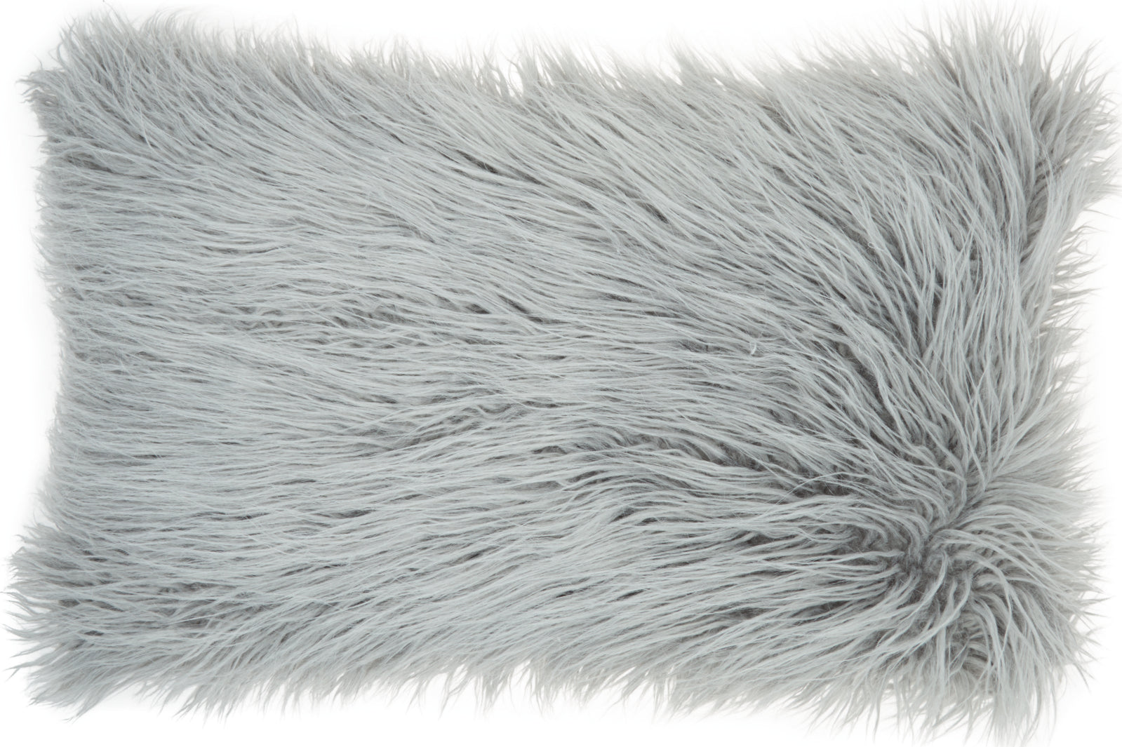 Nourison Faux Fur Tibetan Lamb Light Grey by Mina Victory main image