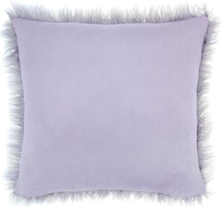 Nourison Faux Fur Tibetan Lamb Lavender by Mina Victory 