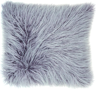 Nourison Faux Fur Tibetan Lamb Lavender by Mina Victory 