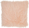 Nourison Faux Fur Tibetan Lamb Rose by Mina Victory 