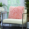 Nourison Faux Fur Tibetan Lamb Rose by Mina Victory  Feature