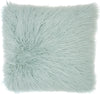 Nourison Faux Fur Tibetan Lamb Sky by Mina Victory 