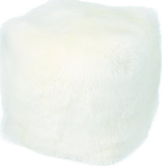 Nourison Fur REMEN POLY FAUX White by Mina Victory 