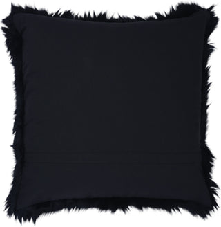 Nourison Fur REMEN POLY FAUX Black by Mina Victory 