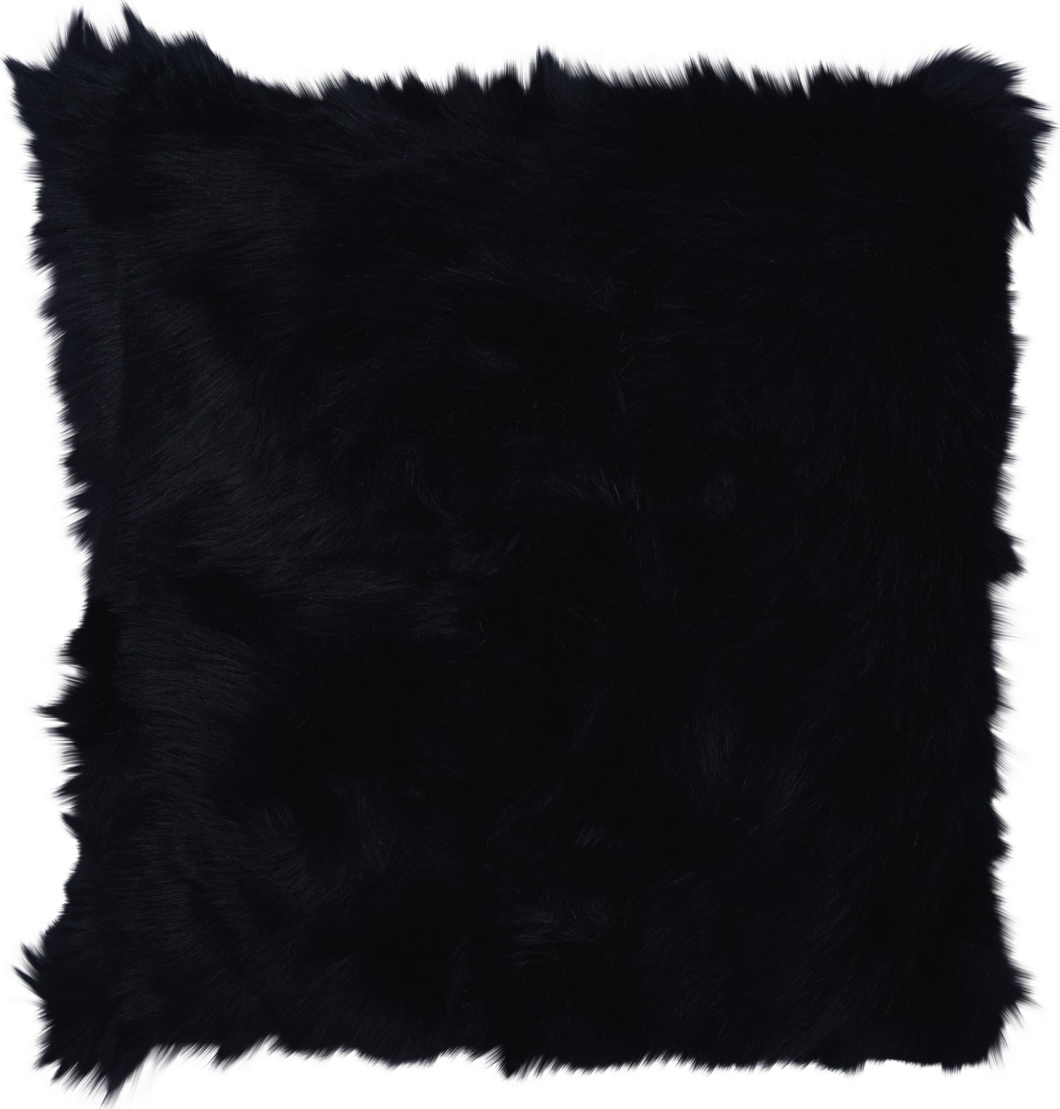 Nourison Fur REMEN POLY FAUX Black by Mina Victory main image