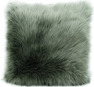 Nourison Fur REMEN POLY FAUX Silver Grey by Mina Victory main image