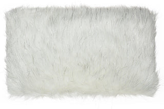 Nourison Fur Lurex Remen Faux White by Mina Victory main image