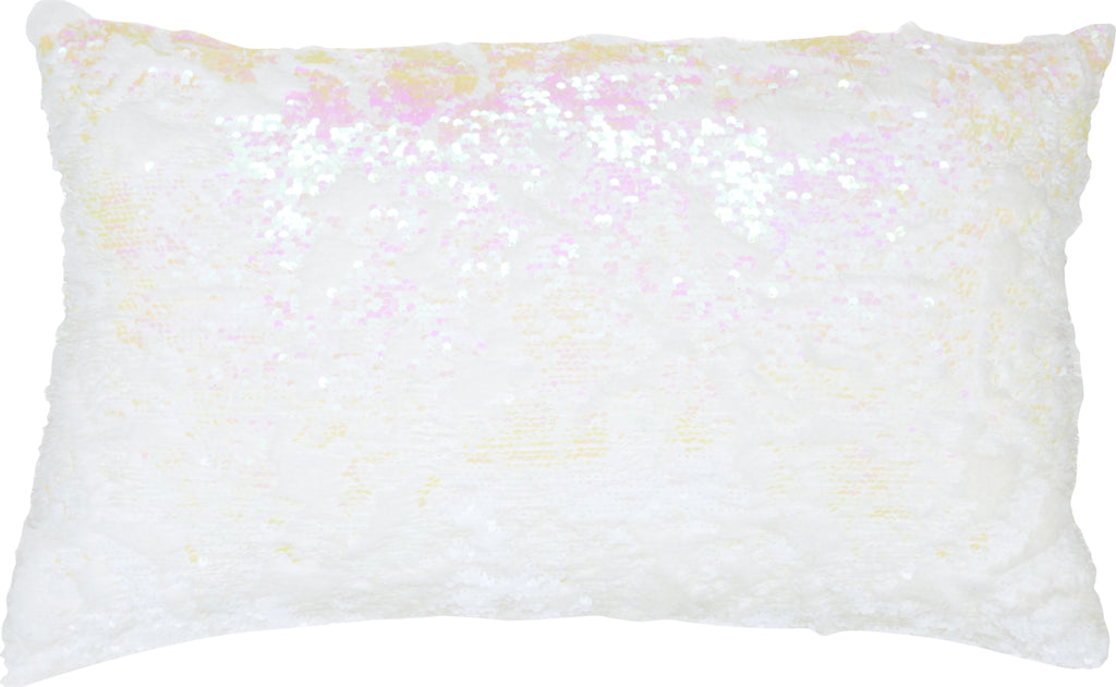 Nourison Fur Faux Sequins Pink by Mina Victory main image