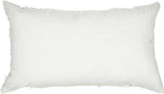 Nourison Fur Faux Sequins White/Silver by Mina Victory 