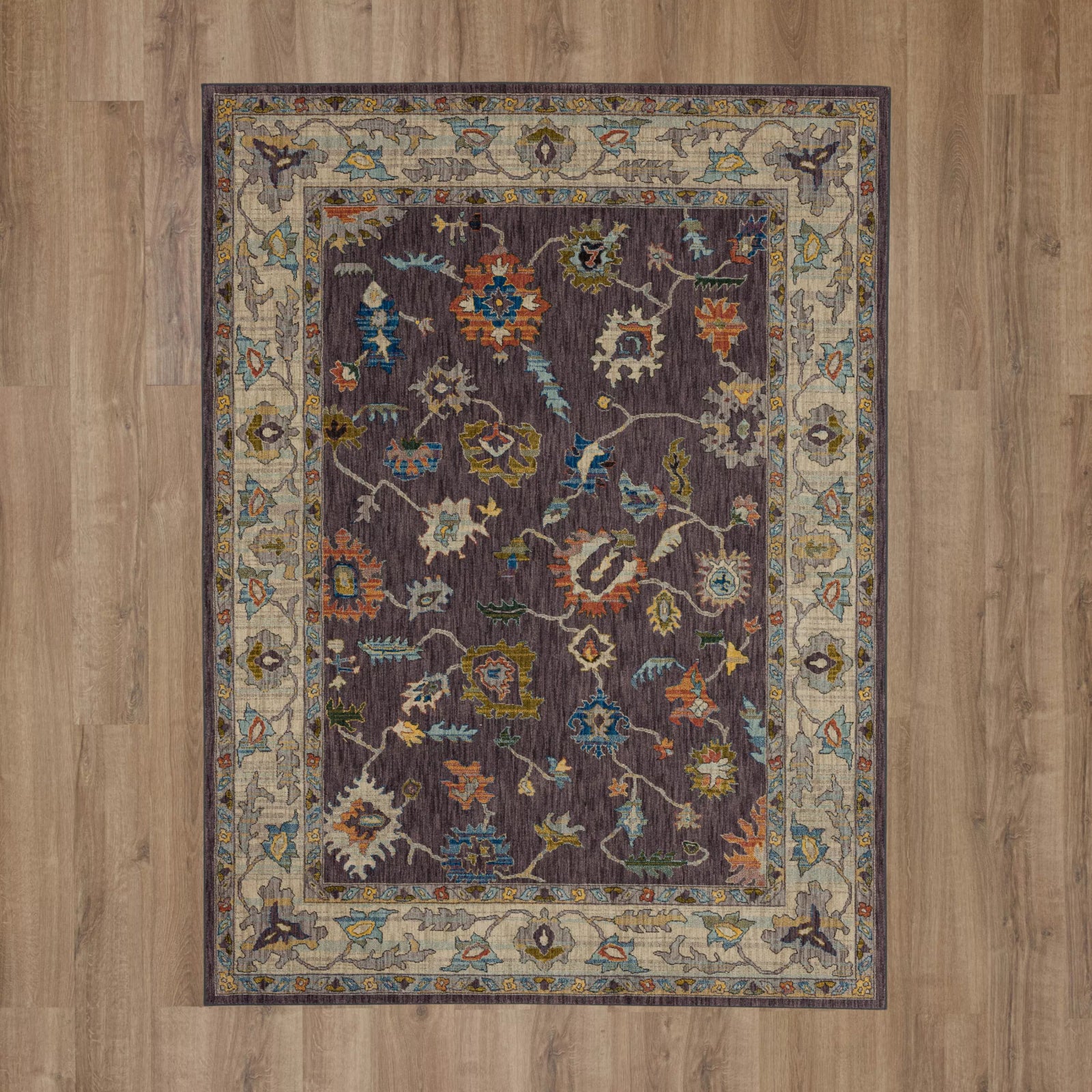 Karastan Pandora Fury Eggplant Area Rug – Incredible Rugs and Decor
