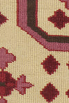 Chandra Fusion FUS-26300 Pink/Red/Cream/Brown Area Rug Close Up