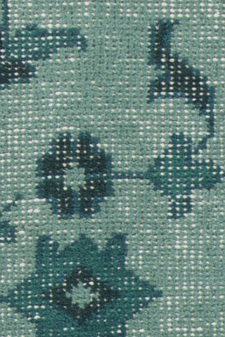 Chandra Fusion FUS-26303 Teal/Black Area Rug Close Up