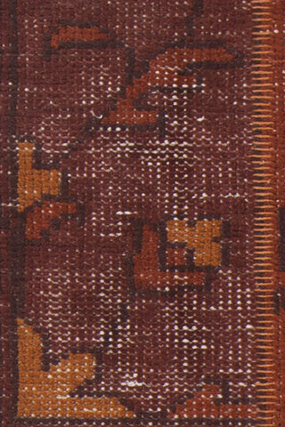 Chandra Fusion FUS-26305 Orange/Rust/Burgundy Area Rug Close Up