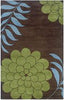 Rizzy Fusion FN1044 Chocolate Area Rug