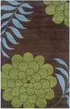Rizzy Fusion FN1044 Chocolate Area Rug