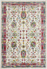 LR Resources Fusion 81348 White/Blue Area Rug 