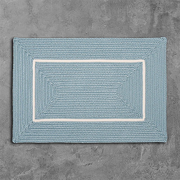 Colonial Mills Doodle Edge FY32 Light Blue Area Rug main image