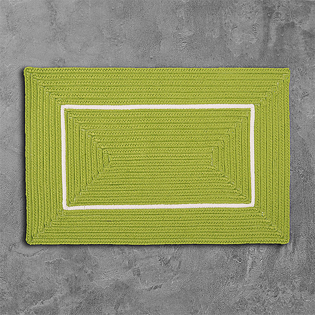 Colonial Mills Doodle Edge FY62 Bright Green Area Rug main image
