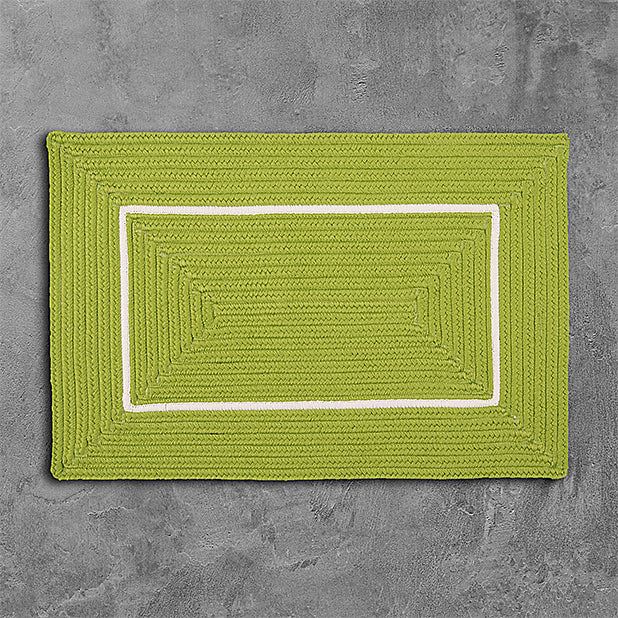 Colonial Mills Doodle Edge FY62 Bright Green Area Rug main image