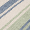 Colonial Mills Frazada Stripe FZ49 Light Blue/Mint Area Rug Closeup Image
