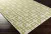 Surya Goa G-5075 Moss Hand Tufted Area Rug 5x8 Corner