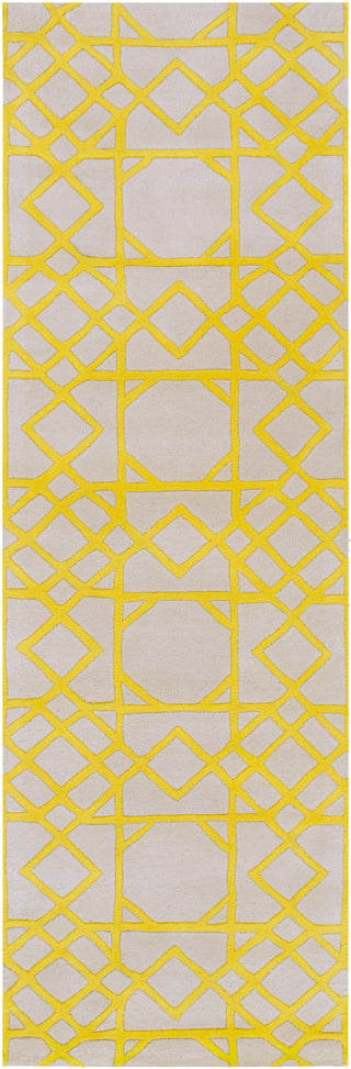 Surya Goa G-5086 Gold Area Rug 2'6'' x 8' Runner