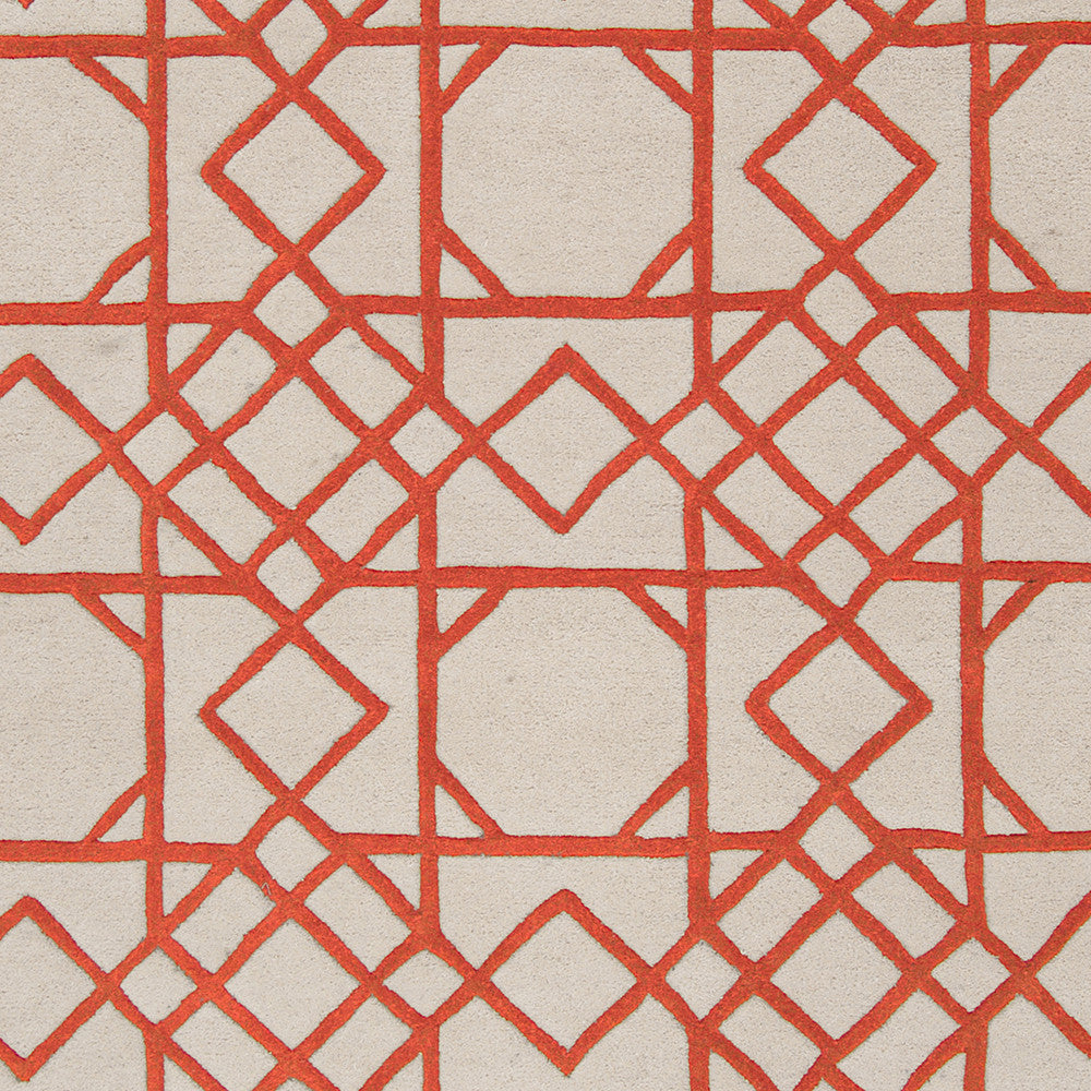 Surya Goa G-5092 Rust Hand Tufted Area Rug Sample Swatch