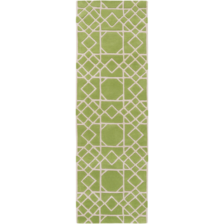 Surya Goa G-5096 Lime Area Rug 2'6'' x 8' Runner