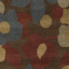 Surya Goa G-5099 Burgundy Hand Tufted Area Rug Sample Swatch