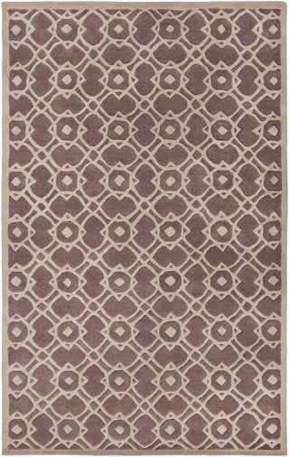 Surya Goa G-5101 Mauve Area Rug 5' x 8'