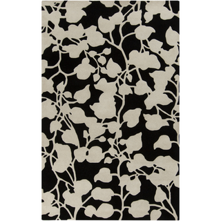 Surya Goa G-5119 Black Area Rug 5' x 8'