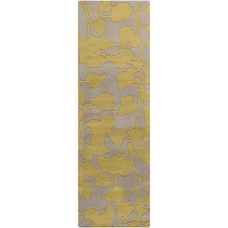 Surya Goa G-5121 Gold Area Rug 2'6'' x 8' Runner