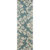 Surya Goa G-5131 Teal Area Rug 2'6'' x 8' Runner