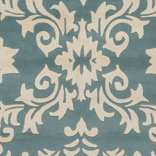 Surya Goa G-5131 Teal Hand Tufted Area Rug Sample Swatch