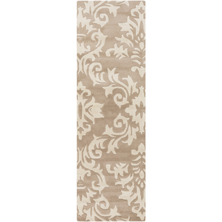 Surya Goa G-5132 Light Gray Area Rug 2'6'' x 8' Runner