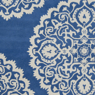 Surya Goa G-5138 Cobalt Hand Tufted Area Rug Sample Swatch