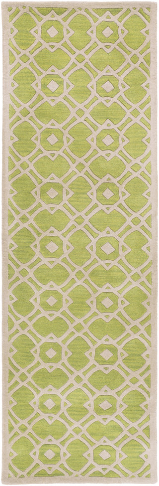 Surya Goa G-5147 Lime Area Rug 2'6'' x 8' Runner