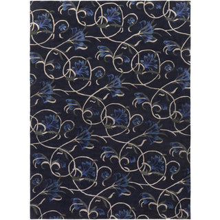 Surya Goa G-5151 Charcoal Hand Tufted Area Rug 8' X 11'