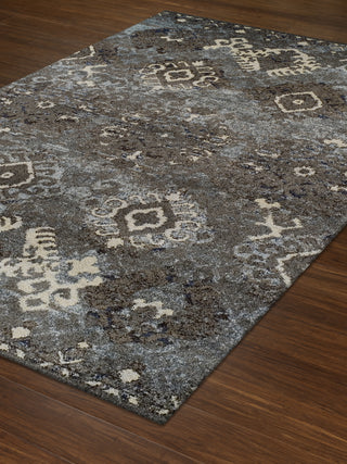 Dalyn Gala GA10 Steel Area Rug Floor Image Feature