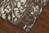 Dalyn Gala GA3 Chocolate Area Rug Closeup Image