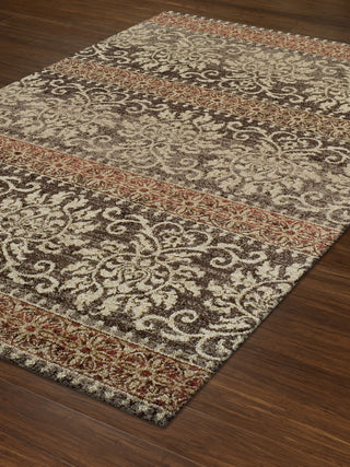 Dalyn Gala GA6 Chocolate Area Rug Floor Image Feature