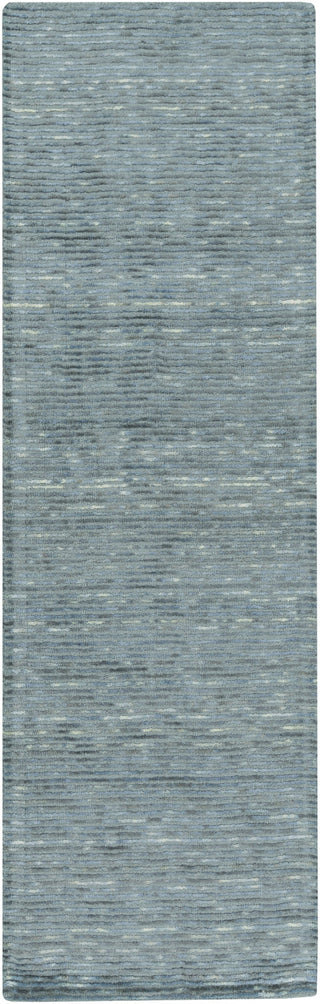 Surya Gaia GAI-1001 Teal Area Rug 2'6'' x 8' Runner