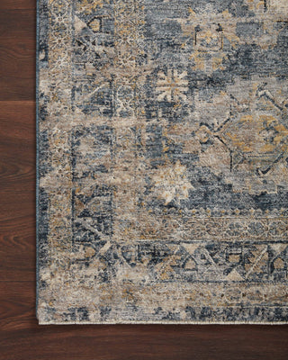 Loloi Gaia GAA-02 Denim/Taupe Area Rug Corner Image