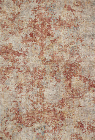 Loloi Gaia GAA-03 Taupe/Brick Area Rug main image