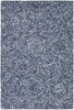Chandra Galaxy GAL-30605 Blue/Ivory Area Rug main image