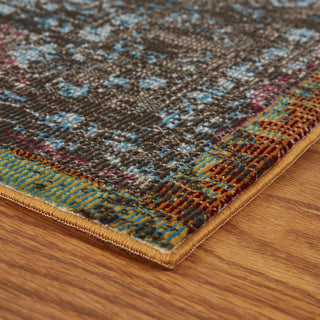 LR Resources Gala 81272 Turquoise Multi Area Rug Alternate Image